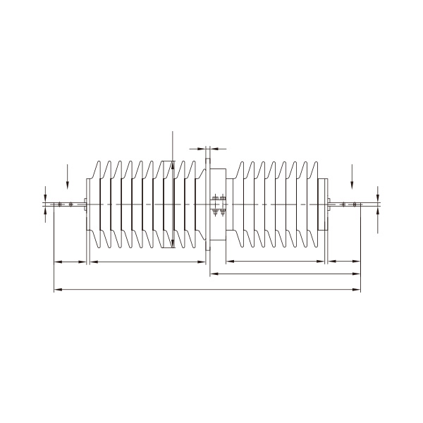 CCGW-24KV干式穿墻套管